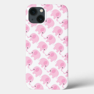Roze olifanten iPhone 13 hoesje