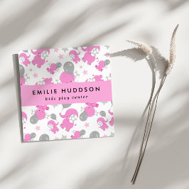 Roze Olifanten, Kinder Speelcentrum, Activiteitenc Vierkante Visitekaartje