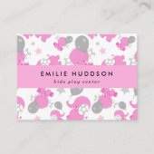 Roze Olifanten, Kinder Speelcentrum, Activiteitenc Visitekaartje (Voorkant)