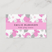 Roze Olifanten, Kinder Speelcentrum, Activiteitenc Visitekaartje (Voorkant)