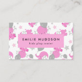 Roze Olifanten, Kinder Speelcentrum, Activiteitenc Visitekaartje (Voorkant)