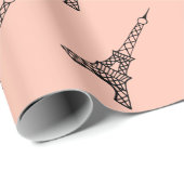 roze olifantenpapier cadeaupapier (Rol Hoek)