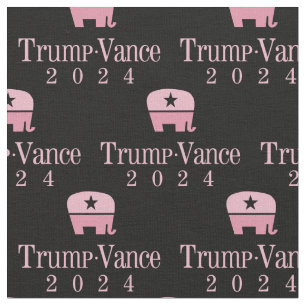 Roze olifantenvrouwen voor Donald Trump 2024 Stof