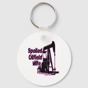 Roze olifield Wife Sleutelhanger