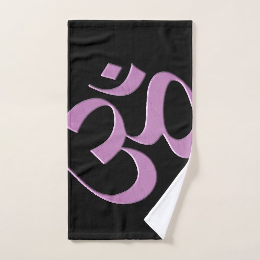 Roze Om Handdoek (Handdoek)
