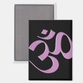 Roze Om  Magneet (Voorkant / Achterkant)