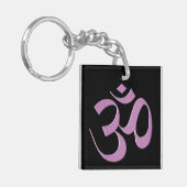 Roze Om Sleutelhanger (Voorkant Links)