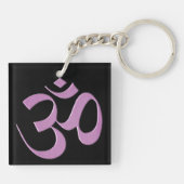Roze Om Sleutelhanger (Achterkant)
