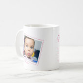 Roze Oma Definities Traits Custom Photograph Koffiemok (Voorkant links)