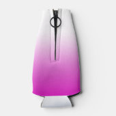 Roze Ombr Gradient Achtergrond Design-60416 Flesjeskoeler (Achterkant)