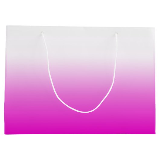 Roze Ombr Gradient Achtergrond Design-60416 Groot Cadeauzakje (Achterkant)