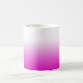 Roze Ombr Gradient Achtergrond Design-60416 Koffiemok (Center)