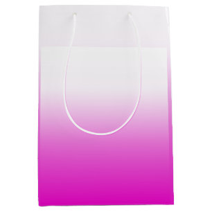 Roze Ombr Gradient Achtergrond Design-60416 Medium Cadeauzakje