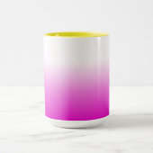 Roze Ombr Gradient Achtergrond Design-60416 Mok (Midden)
