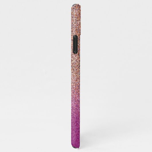 Roze Ombre Alpaca Design iPhone Hoesje (Rechterkant)