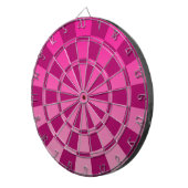Roze Ombre Dartbord (Voorkant Rechts)