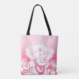 Roze ombre Ganesh Bag / Tas