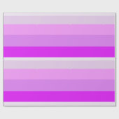 Roze Ombre Kersttijd Cadeaupapier (Vlak)