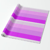 Roze Ombre Kersttijd Cadeaupapier (Uitgerold)