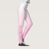 roze ombre-Leggings Leggings (Rechts)