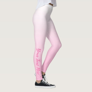 roze ombre-Leggings Leggings