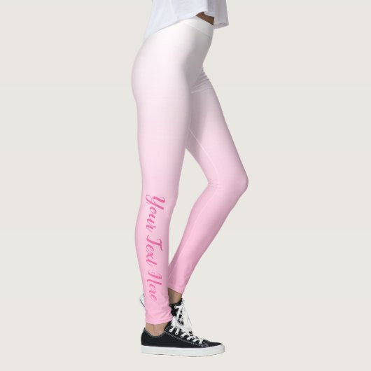  roze ombre-Leggings Leggings (Rechts)