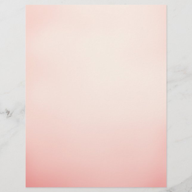 Roze Ombre Letterhead Briefhoofd (Voorkant)