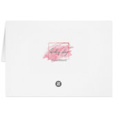 Roze Ombre - naar mijn zuster op haar huwelijksdag (Achterkant Horizontaal)