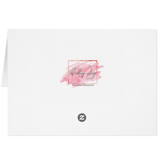 Roze Ombre - naar mijn zuster op haar huwelijksdag (Achterkant Horizontaal)