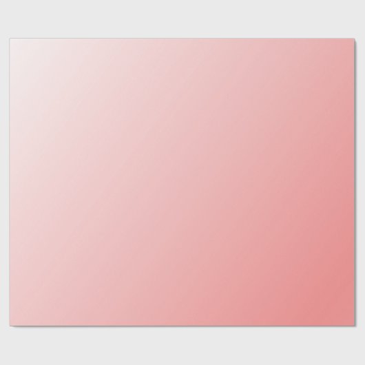 Roze ombre-ontwerp cadeaupapier (Vlak)