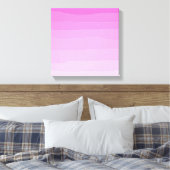 Roze Ombre originele kunst Canvas Afdruk (Insitu (Slaapkamer))