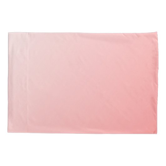 Roze Ombre Script Naam Kussensloop (Achterkant)
