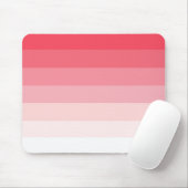 Roze ombre strepen muismat (Met muis)