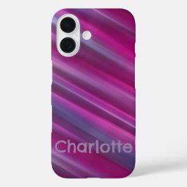 Roze ombre verloop iPhone 16 hoesje