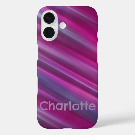 Roze ombre verloop Case-Mate iPhone case (Achterkant)