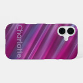 Roze ombre verloop iPhone 16 hoesje (Achterkant horizontaal)