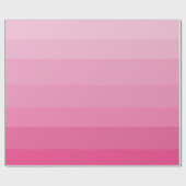 roze ombre verpakkingspapier cadeaupapier (Vlak)
