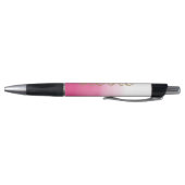 Roze Ombre Waterverf Goud Glitzy Glam XOXO Pen (Bodem)