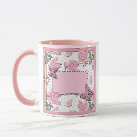 Roze omslag mok (Links)