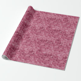 Roze omwikkelpatroon cadeaupapier