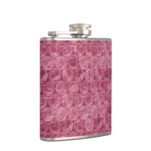 Roze omwikkelpatroon heupfles (Rechts)