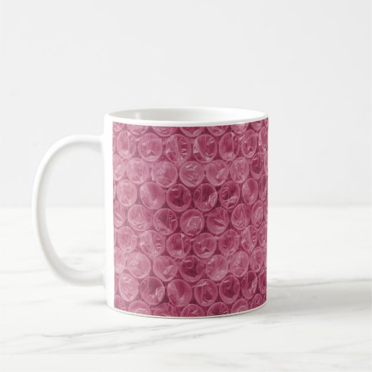 Roze omwikkelpatroon koffiemok (Links)