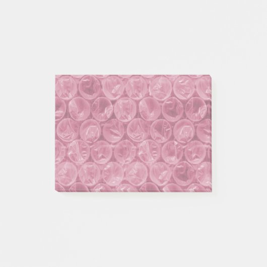 Roze omwikkelpatroon post-it® notes (Voorkant)