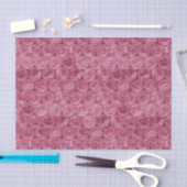 Roze omwikkelpatroon tissuepapier (Craft)