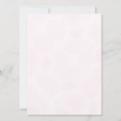 Roze onder het Zee Baby Girl Shower (Achterkant)