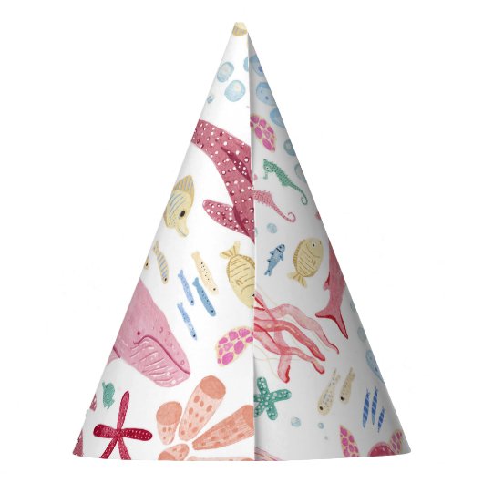 Roze onder het Zee Feesthoedjes (Achterkant)