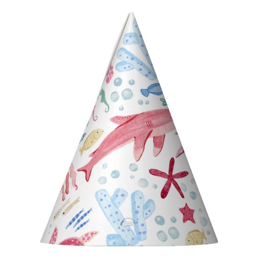 Roze onder het Zee Feesthoedjes (Links)