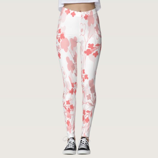 Roze Onderbroek Leggings (Voorkant)