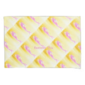 roze onderzeese mermaïdapatroon kussensloop (Voorkant)