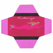 roze onderzeese zeemeermin voetbal (Enkel)